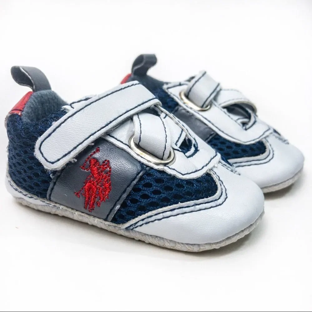 Preppy Baby Boy Bundle: Sneakers & Argyle Newsboy Hat
